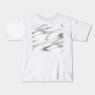 Pentelic grey marble Kids T-Shirt